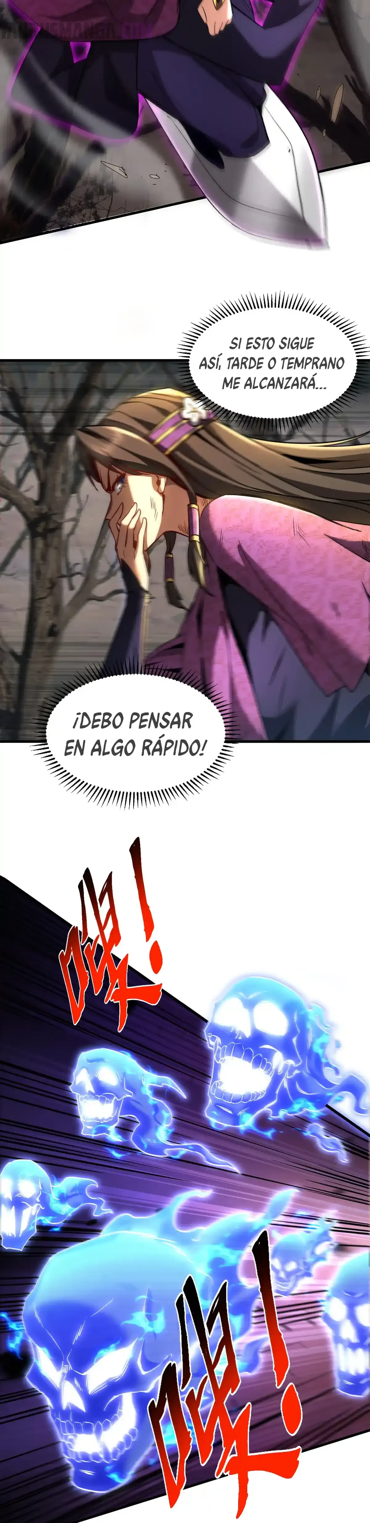 Mientras mis discípulas se matan, yo me relajo! > Capitulo 110 > Page 111